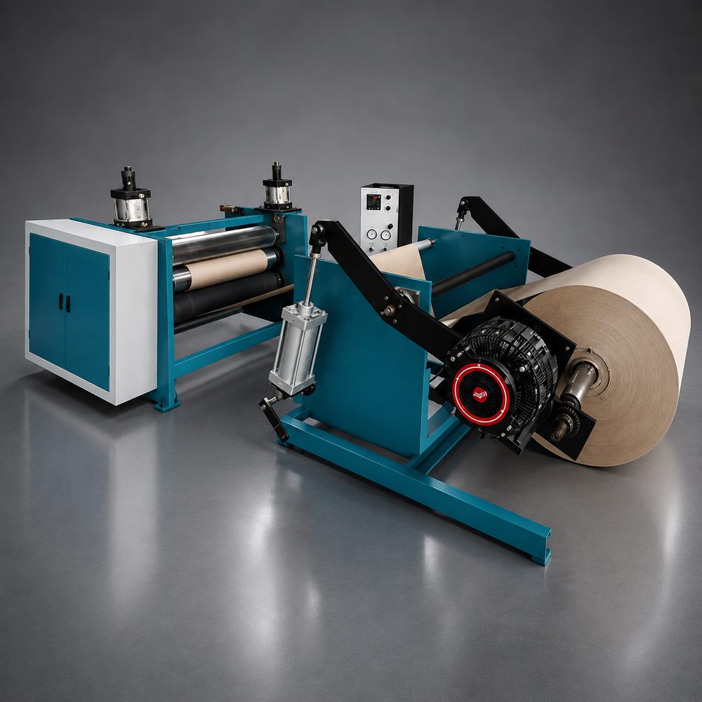 Honeycomb paper making machine